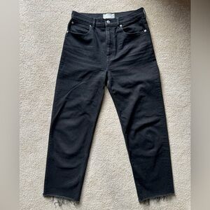 Everlane Way High Jean in Coal